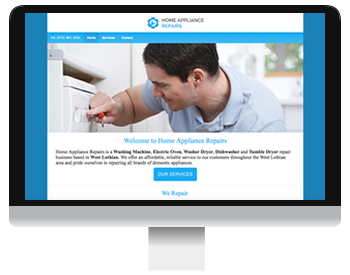 home appliance repairs website